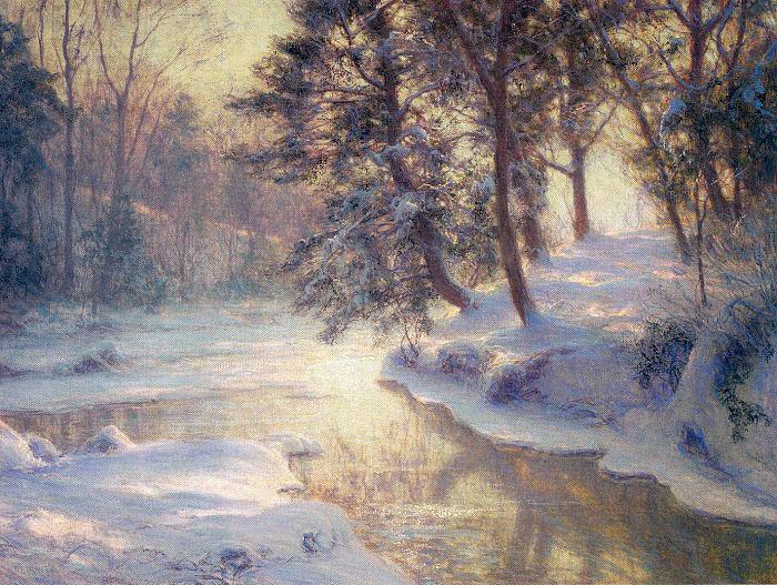 Palmer, Walter Launt The Shining Stream Sweden oil painting art